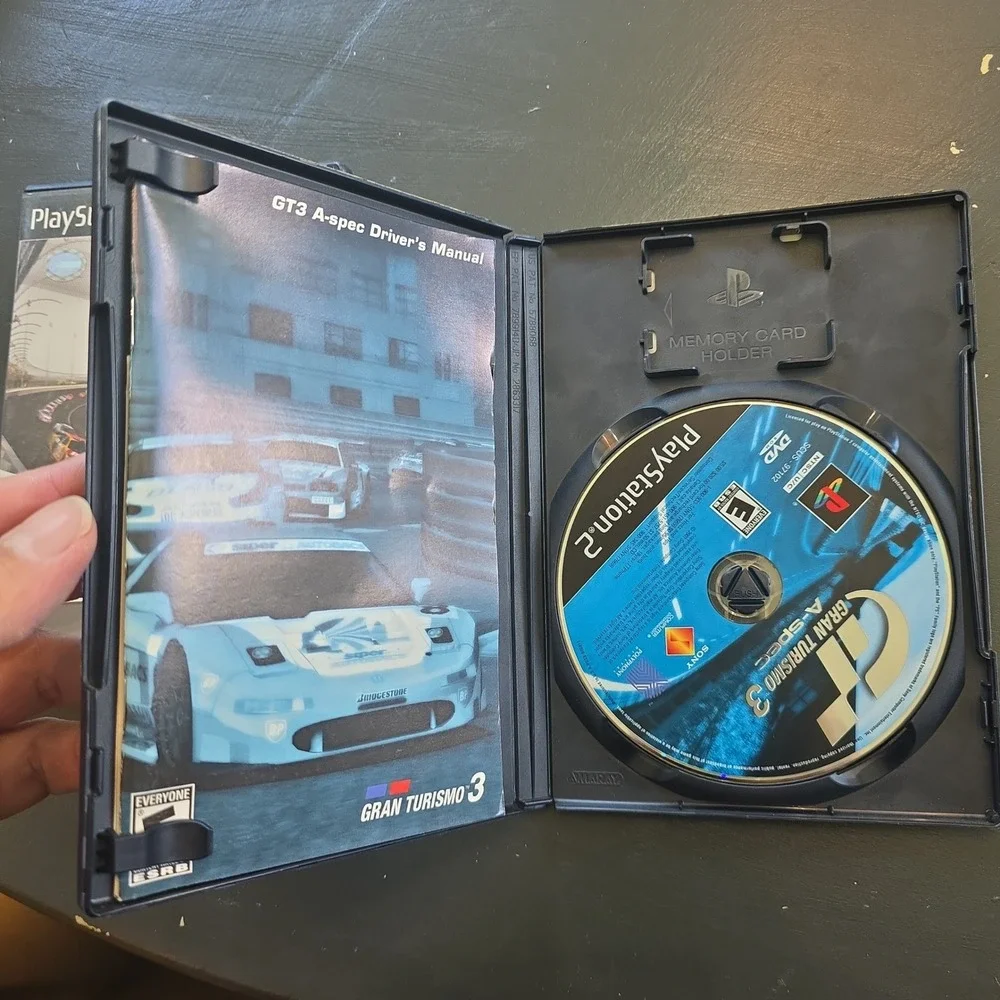 Sony PlayStation 2 PS2‎ Racing Game Lot Gran Turismo 3 A-Spec and NASCAR 07 CIB